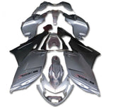 BMW K1200S Fairings (2005-2010) Silver, Black at KingsMotorcycleFairings.com