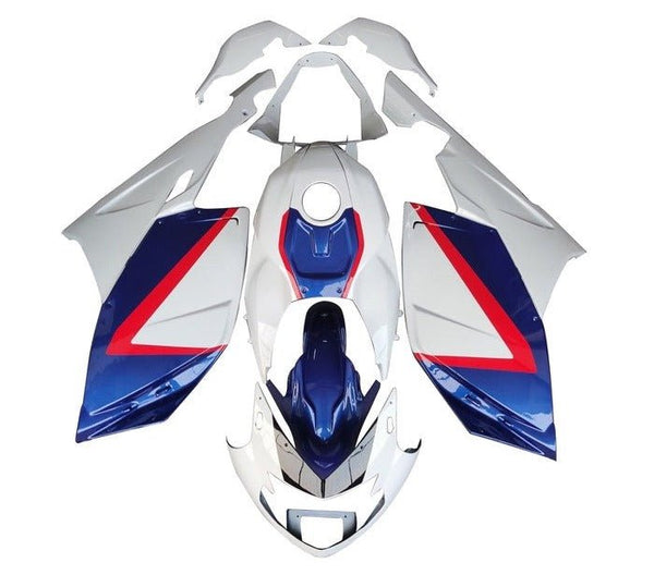 BMW K1200S Fairings (2005-2010) White, Blue, Red at KingsMotorcycleFairings.com