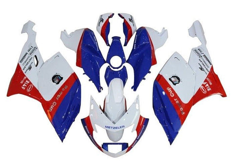 BMW K1200S Fairings (2005-2010) White, Red, Blue at KingsMotorcycleFairings.com