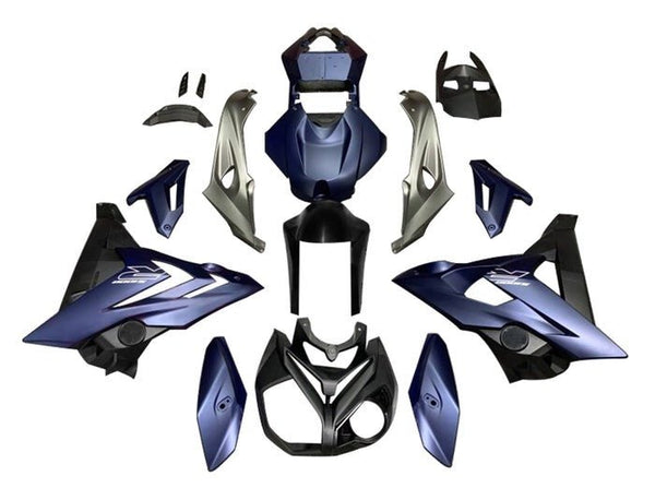 BMW S1000R Fairings (2014-2016) Matte Blue, Black, Silver at KingsMotorcycleFairings.com