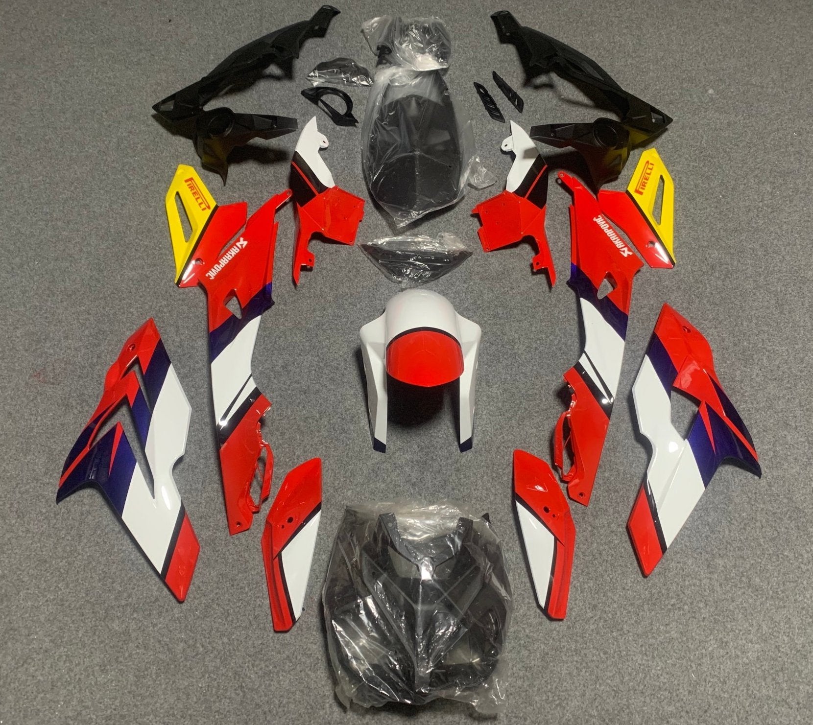 BMW S1000R Fairing set (2014-2016) Red, White, Blue, Yellow at KingsMotorcycleFairings.com