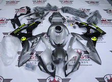 BMW S1000RR Fairing Kit (2009-2014) Matte Silver, Gloss Black, Yellow at KingsMotorcycleFairings.com