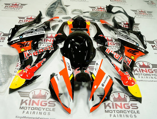 BMW S1000RR Fairing Kit (2015-2016) Black, Red, Yellow, RedBull at KingsMotorcycleFairings.com