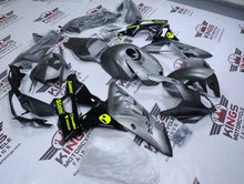 BMW S1000RR Fairing Set (2009-2014) Matte Silver, Gloss Black, Yellow at KingsMotorcycleFairings.com