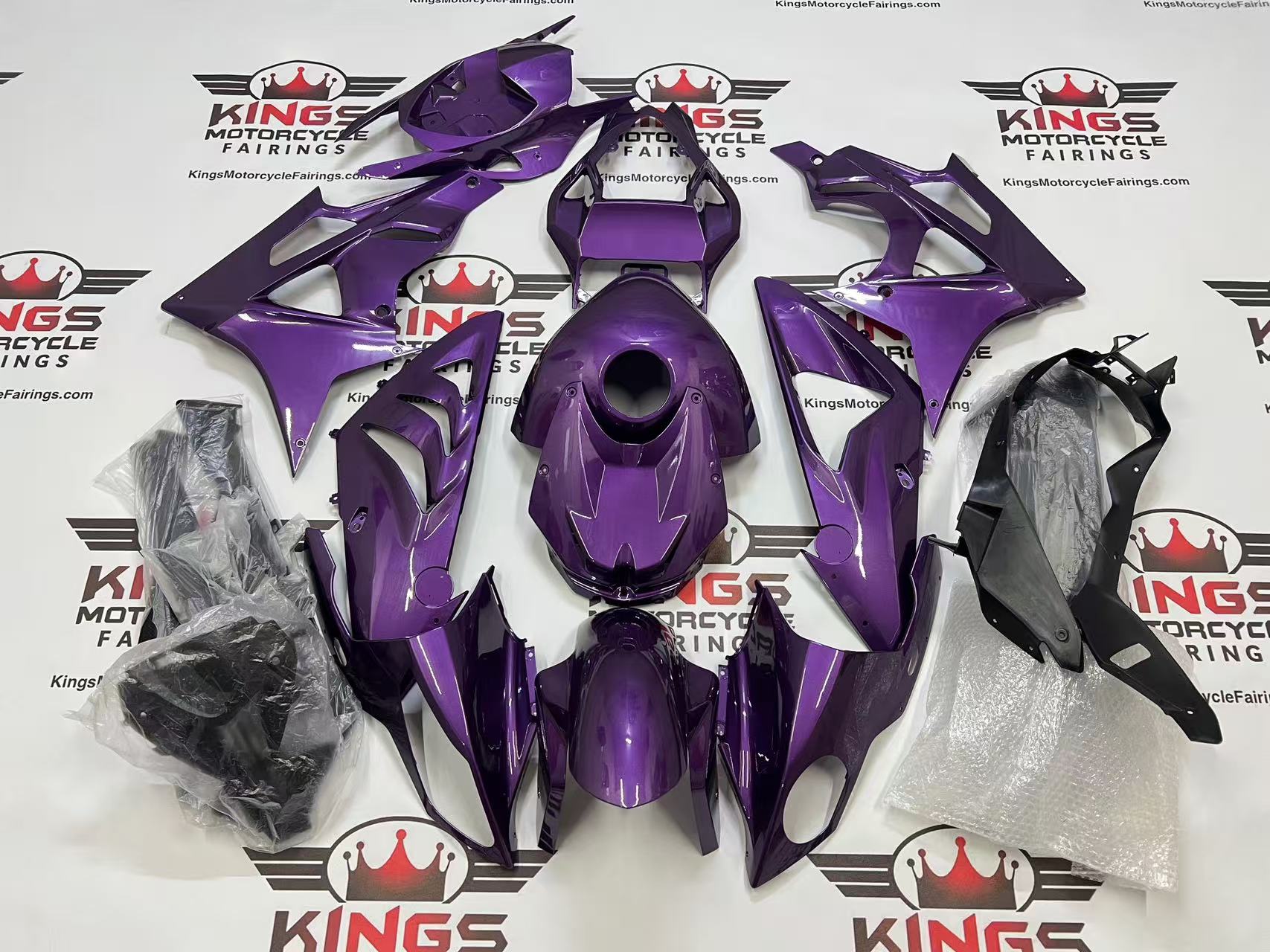 BMW S1000RR Fairings (2009-2014) All Purple from KingsMotorcycleFairings.com