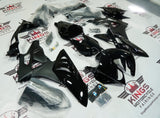 BMW S1000RR Fairings (2009-2014) Black Gloss, Matte Black at KingsMotorcycleFairings.com