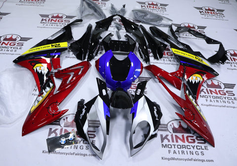 BMW S1000RR Fairings (2009-2014) Black, Blue, Red Shark from KingsMotorcycleFairings.com