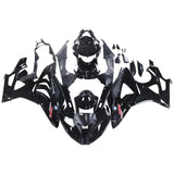 BMW S1000RR Fairings (2009-2014) Black, Red RR at KingsMotorcycleFairings.com