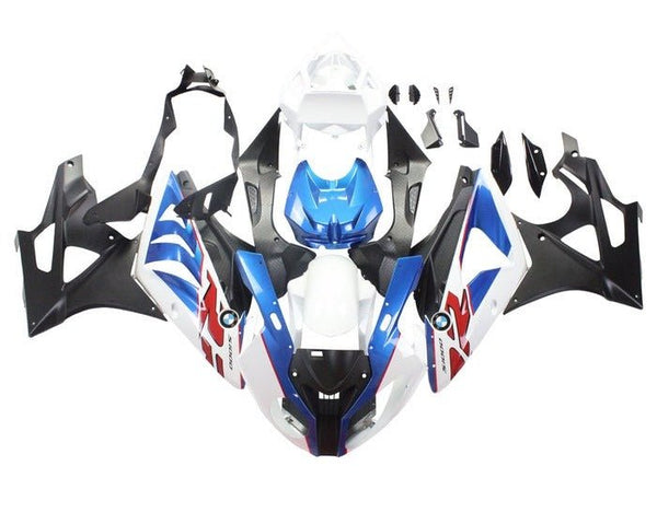 BMW S1000RR Fairings (2009-2014) Blue, White, Matte Black, Red RR at KingsMotorcycleFairings.com