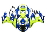 BMW S1000RR Fairings (2009-2014) Blue, Yellow HP at KingsMotorcycleFairings.com