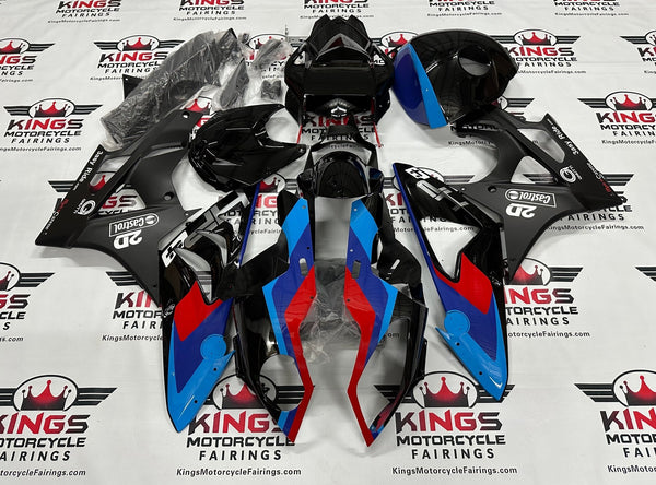 BMW S1000RR Fairings (2009-2014) Matte Black, Gloss Blue, Red at KingsMotorcycleFairings.com