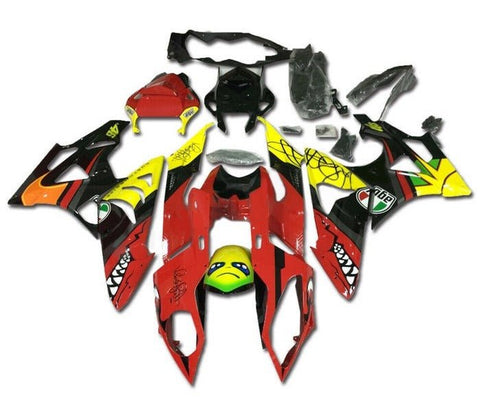 BMW S1000RR Fairings (2009-2014) Red Monster at KingsMotorcycleFairings.com