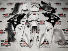 BMW S1000RR Fairings (2009-2014) White, Black at KingsMotorcycleFairings.com