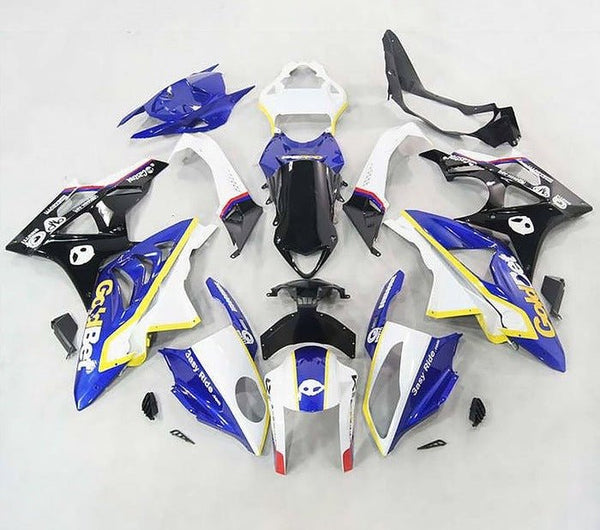 BMW S1000RR Fairings (2009-2014) White, Blue, Black, Yellow at KingsMotorcycleFairings.com