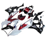 BMW S1000RR Fairings (2009-2014) White, Dark Red, Black at KingsMotorcycleFairings.com