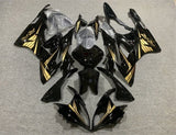 BMW S1000RR Fairings (2015-2016) Black, Gold RR at KingsMotorcycleFairings.com
