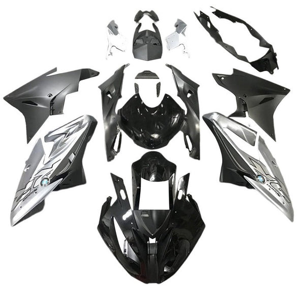 BMW S1000RR Fairings (2015-2016) Black, Silver, Matte Black at KingsMotorcycleFairings.com