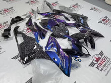 BMW S1000RR Fairings (2015-2016) Chameleon, Faux Forged Carbon Fiber from KingsMotorcycleFairings.com