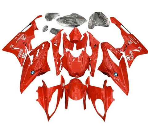 BMW S1000RR Fairings (2015-2016) Red at KingsMotorcycleFairings.com