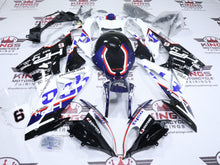 BMW S1000RR Fairings (2015-2016) White, Blue, Black, Tyco #6 at KingsMotorcycleFairings.com