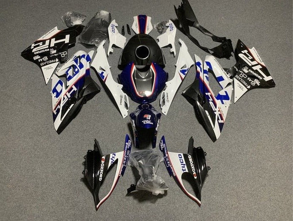 BMW S1000RR Fairings (2015-2016) White, Dark Blue, Black, Tyco at KingsMotorcycleFairings.com