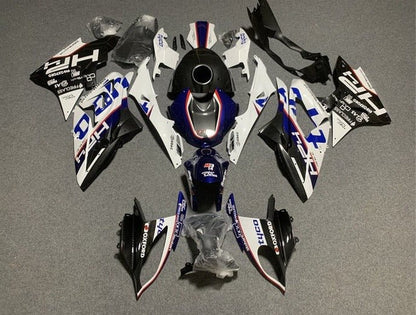BMW S1000RR Fairings (2015-2016) White, Dark Blue, Black, Tyco from KingsMotorcycleFairings.com