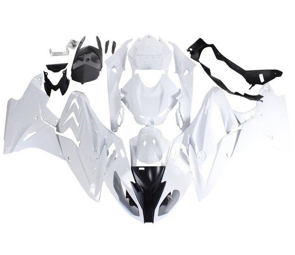 BMW S1000RR Fairings (2015-2016) White at KingsMotorcycleFairings.com