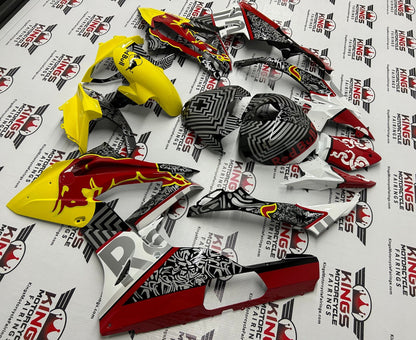BMW S1000RR Fairings (2015-2016) Yellow, Dark Red, Silver, RedBull at KingsMotorcycleFairings.com