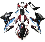 BMW S1000RR Fairings (2017-2018) Dark Red, White, Blue, Black at KingsMotorcycleFairings.com
