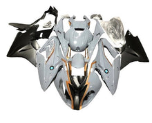 BMW S1000RR Fairings (2017-2018) Gray, Gold, Matte Black at KingsMotorcycleFairings.com