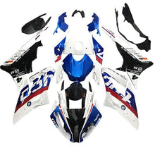 BMW S1000RR Fairings (2017-2018) White, Blue, Red, Tyco at KingsMotorcycleFairings.com