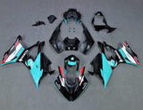 BMW S1000RR Fairings (2019-2022) Black Gloss, Turquoise, Petronas at KingsMotorcycleFairings.com
