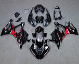 KingsMotorcycleFairings.com BMW S1000RR Fairings (2019-2022) Black, Dark Red, Red