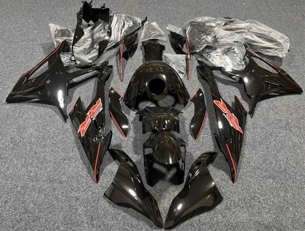 BMW S1000RR Fairings (2019-2022) Black, Red at KingsMotorcycleFairings.com