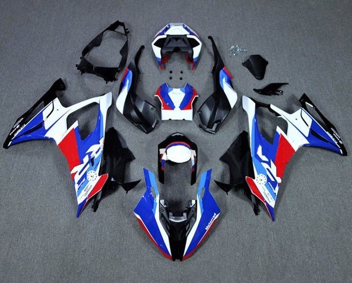 KingsMotorcycleFairings.com BMW S1000RR Fairings (2019-2022) Blue, White, Red, Light Blue