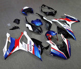 BMW S1000RR Fairings (2019-2022) Blue, White, Red, Smiths at KingsMotorcycleFairings.com