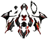 BMW S1000RR Fairings (2019-2022) Candy Red, White, Black, Gold at KingsMotorcycleFairings.com