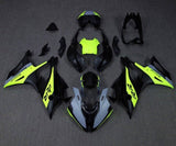 BMW S1000RR Fairings (2019-2022) Matte Black, Gray, Neon Yellow at KingsMotorcycleFairings.com