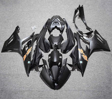 BMW S1000RR Fairings (2019-2022) Matte Black, Orange at KingsMotorcycleFairings.com