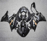 KingsMotorcycleFairings.com BMW S1000RR Fairings (2019-2022) Matte Black, Orange