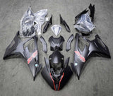 BMW S1000RR Fairings (2019-2022) Matte Black, Red, White at KingsMotorcycleFairings.com