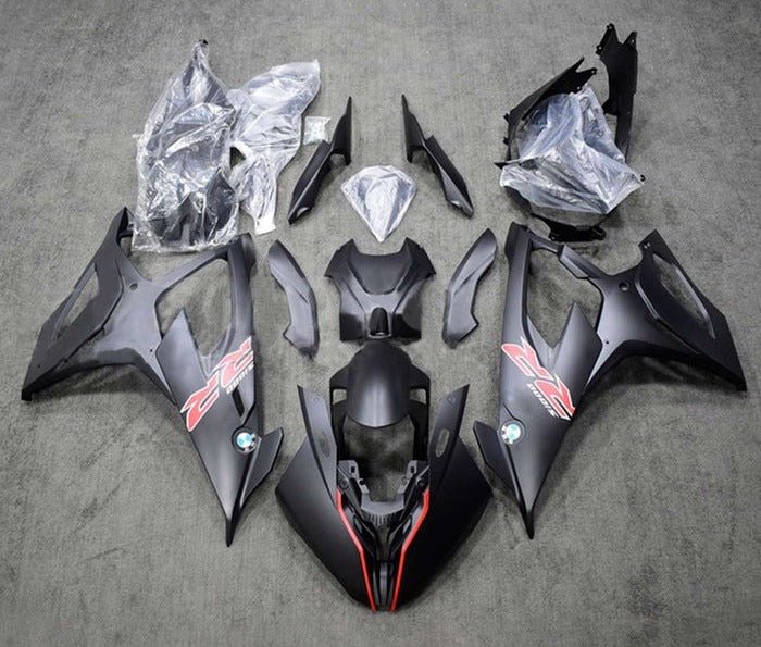 KingsMotorcycleFairings.com BMW S1000RR Fairings (2019-2022) Matte Black, Red, White