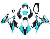 BMW S1000RR Fairings (2019-2022) Matte Blue, Black, Silver at KingsMotorcycleFairings.com