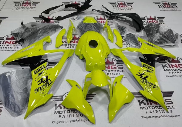 BMW S1000RR Fairings (2019-2022) Neon Yellow at KingsMotorcycleFairings.com 