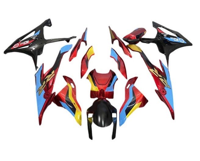 BMW S1000RR Fairings (2019-2022) Red, Blue, Black, Yellow at KingsMotorcycleFairings.com