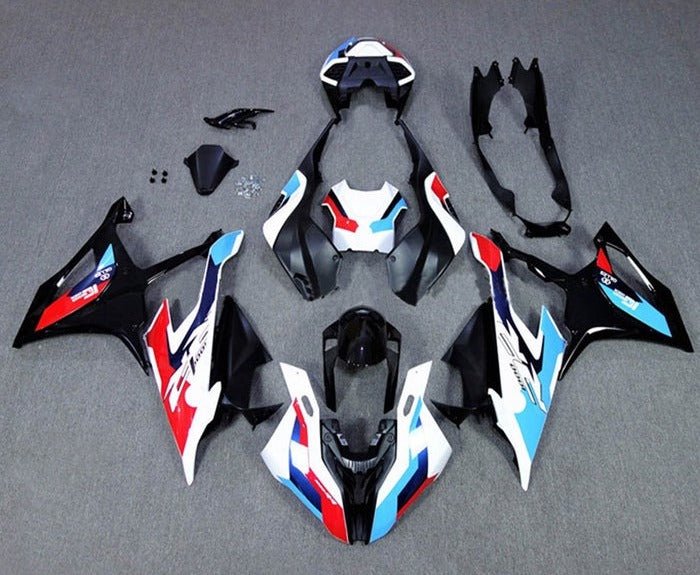 BMW S1000RR Fairings (2019-2022) White, Black, Blue, Red at KingsMotorcycleFairings.com
