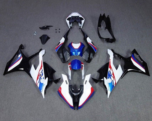 BMW S1000RR Fairings (2019-2022) White, Blue, Black, Red at KingsMotorcycleFairings.com
