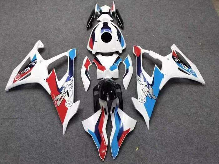 BMW S1000RR Fairings (2019-2022) White, Blue, Red, Silver at KingsMotorcycleFairings.com