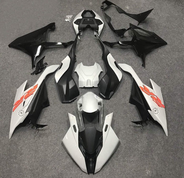 BMW S1000RR Fairings (2019-2022) White, Orange, Matte Black at KingsMotorcycleFairings.com