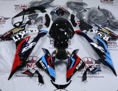 BMW S1000RR Fairings (2023-2024) Black, Red, Blue, White at KingsMotorcycleFairings.com
